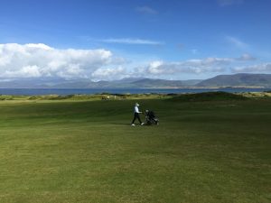 Sehr glücklich mit unserer Reise. Golf in Irland